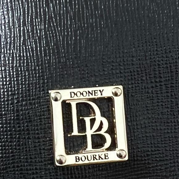 Dooney & Bourke Black Leather Wristlet - Picture 6 of 10